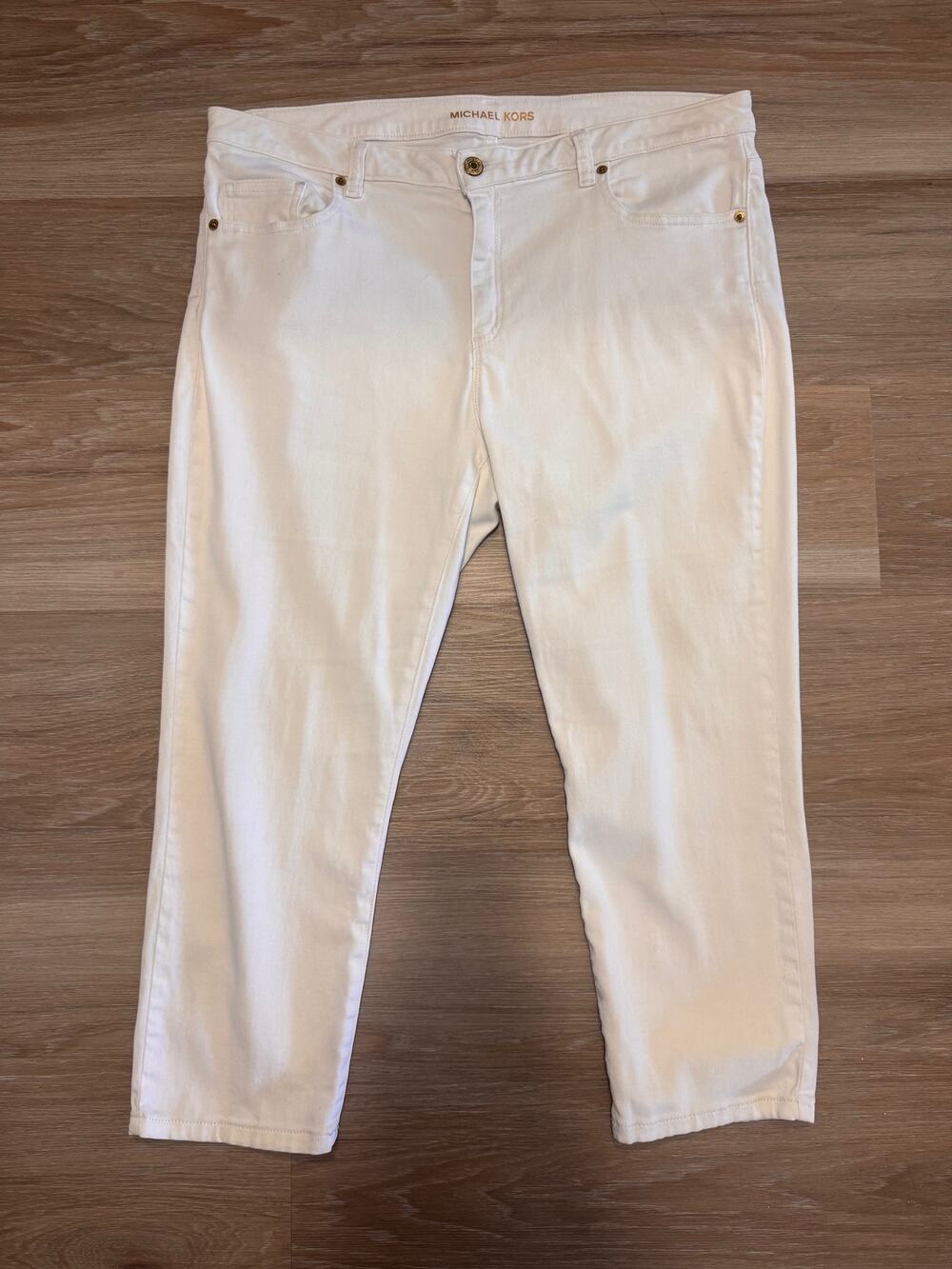 Michael Kors | Size 14 Izzy Cropped Skinny Stretch Denim